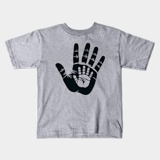 Parent and Baby Handprints Kids T-Shirt